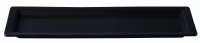 DL　黒マット37.5cm長角盆トレー